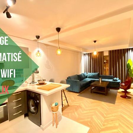 Spacious New 1-Bedroom Unit In Downtown W Terrace And Free Parking Casablanca Exteriör bild