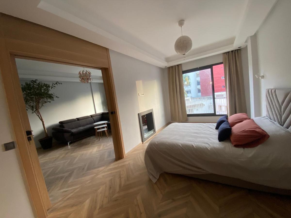 Spacious New 1-Bedroom Unit In Downtown W Terrace And Free Parking Casablanca Exteriör bild