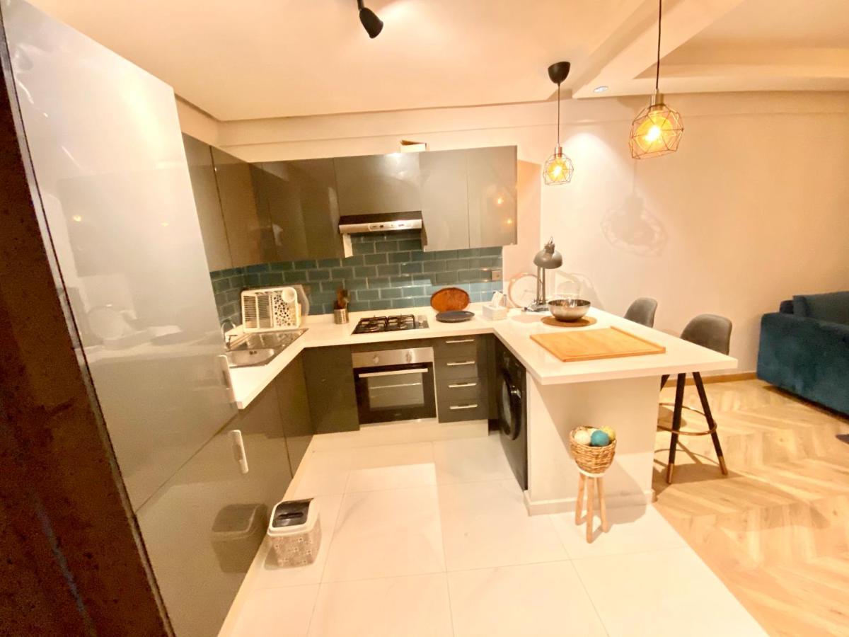 Spacious New 1-Bedroom Unit In Downtown W Terrace And Free Parking Casablanca Exteriör bild